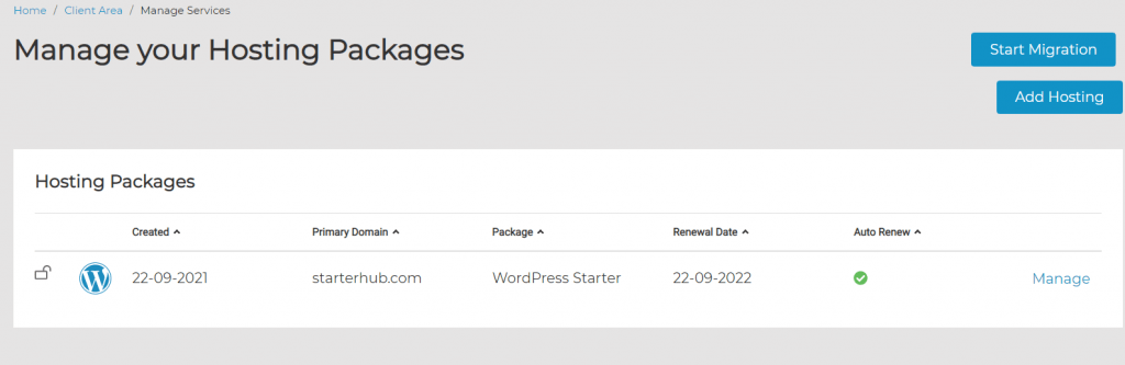 Kobopress hosting package