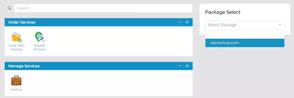 package select