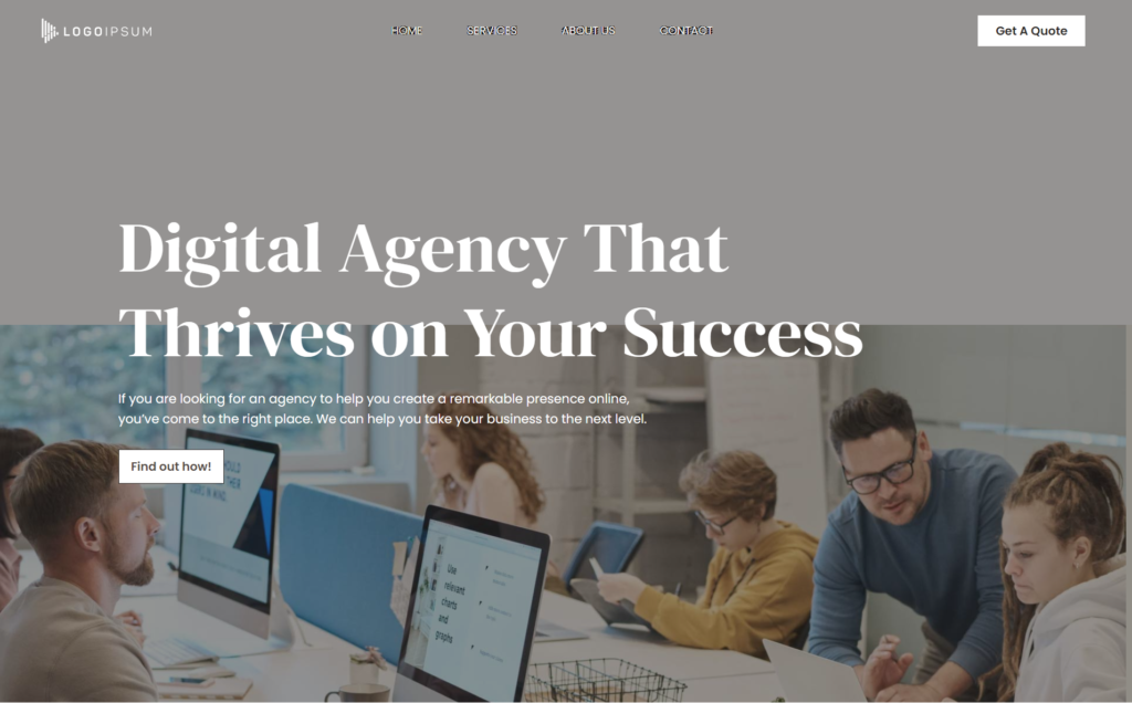 create a wordpress website
