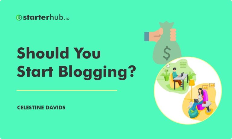 start blogging